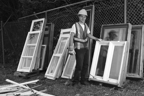 Professional office clearance team in action in New Cross